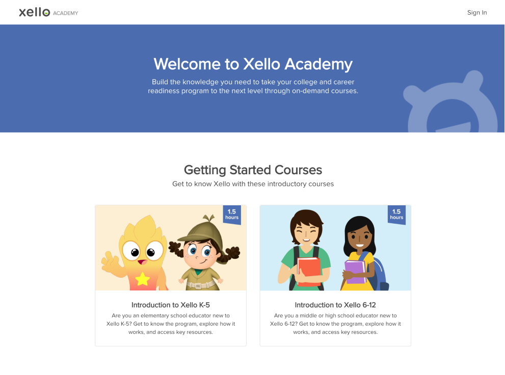 Xello Academy
